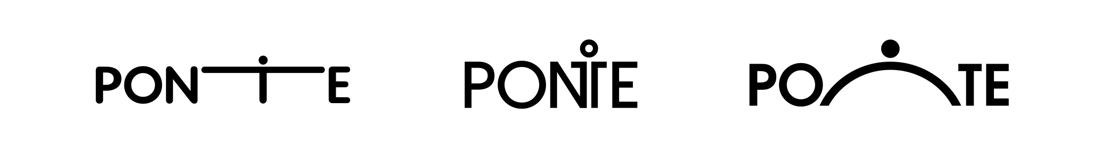 Ponte alternative logos